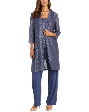 R&m richards sequin lace open front jacket deals
