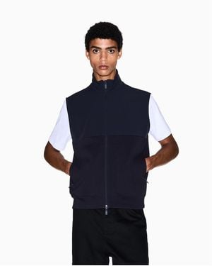 ARMANI EXCHANGE | Mixed Medi Commuting Vest - Blue