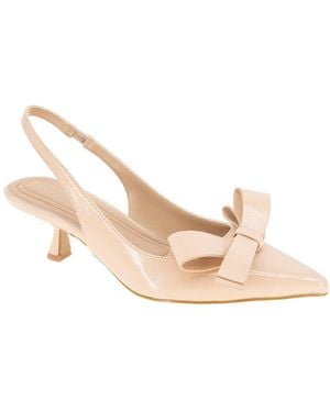 BCBGeneration Kasti Slingback Kitten-heel Bow Pumps - Pink