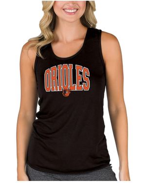 Concepts Sport Baltimore Orioles Marathon Racerback Tank Top - Black