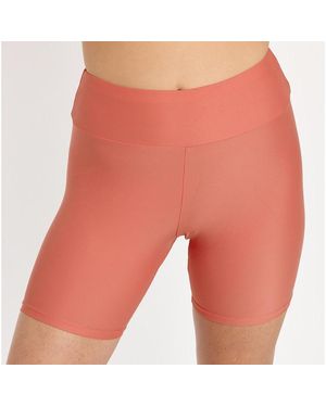 Calypsa Mid-thigh Swim Shorts - Orange