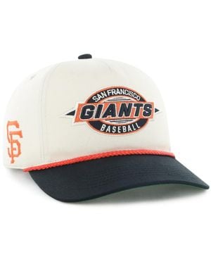 '47 Big Boys And Girls Natural/black San Francisco Giants Frame Out Hitch Adjustable Hat - Multicolor