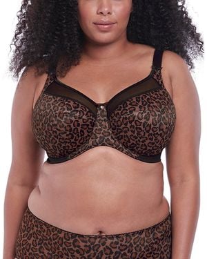 Goddess Plus Size Kayla Underwire Banded Bra - Multicolor