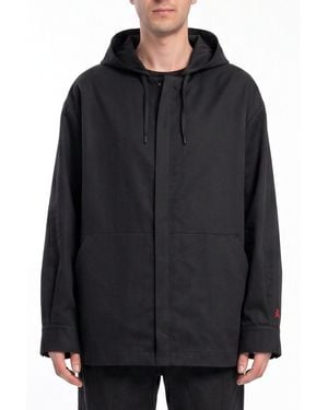 Pcfg Daydreamers Hooded Button Up Jacket - Black