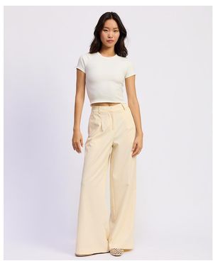 En Saison Elspeth Wide-leg Pants - White
