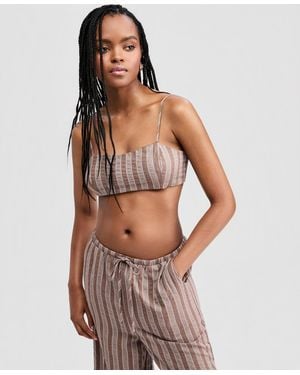 And Now This Striped Bandeau Top - Multicolor