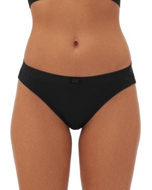 Gap Body Logo Comfort Bikini Underwear Gpw01075 - Black