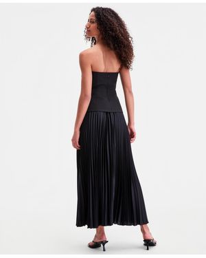 Sam Edelman Layered Mixed Media Dress in Green | Lyst
