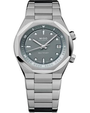 MIDO Multifort 8 Ice Swiss Automatic Watch - Gray
