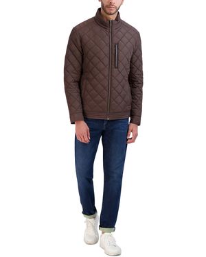 Cole Haan Cole Hann Diamond Quilt Jacket - Blue