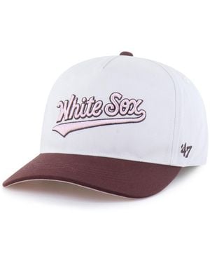 '47 And Stone/burgundy Chicago White Sox Love Letter Adjustable Hitch Hat