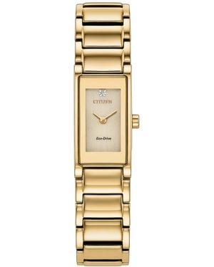 Citizen Axiom -tone Stainless Steel Bracelet Watch 14.3mm - Metallic