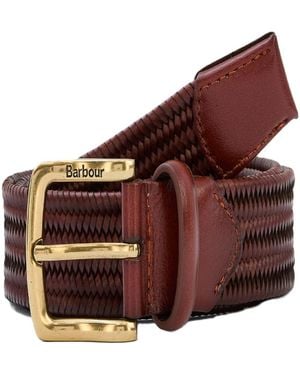 Barbour Stretch Leather - Brown