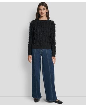 DKNY Long Sleeves Sweater - Blue