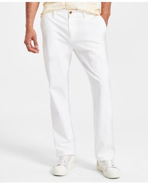 Club Room Four-way Stretch Pants - White