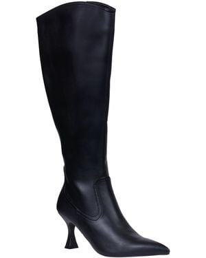 Gc Shoes Vanessa Pointed Toe High Boots - Black
