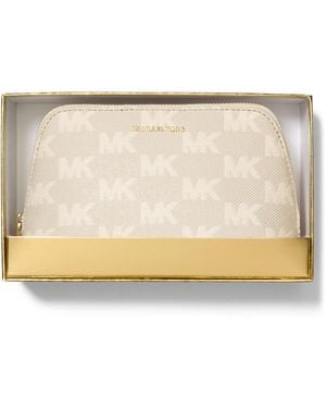 Michael Kors Jet Set Small Travel Cosmetic Cases - Natural