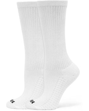 Hue Sport Scrunch Crew Socks - White