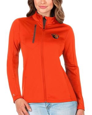 Antigua Orange/graphite Oregon State Beavers Generation Full-zip Jacket - Red