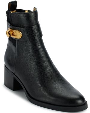 Donna Karan Thompson Booties - Black