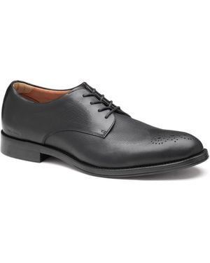 Johnston & Murphy Xc+ Copley Wingtip Shoes - Black