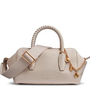Donna Karan Chantilly Leather Medium Satchel Bag - Multicolor