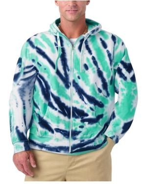 Kingsize Big & Tall Fleece Zip-front Hoodie - Blue