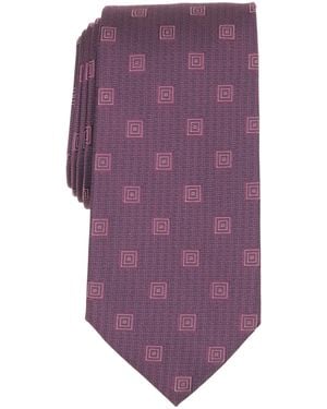 Michael Kors Harnett Geo Classic Tie - Purple