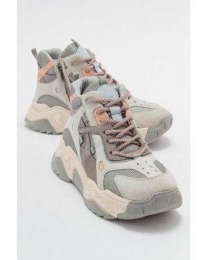 Prologue Shoes Lowel Sneaker Boot - Gray
