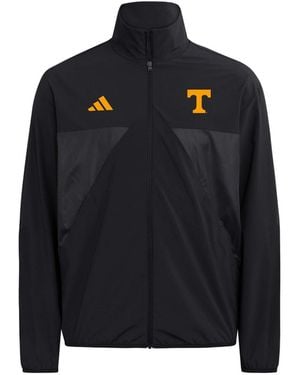 adidas Tennessee Volunteers House Of Tiro Full-zip Woven Track Jacket - Black