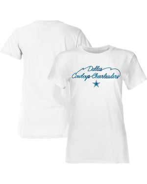 Dallas Cowboys Thunderstruck Foil T-shirt - White