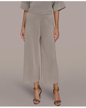 Donna Karan Sequin Detail Wide Leg Pants - Multicolor