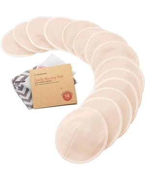 KeaBabies 14pk Organic Nursing Pads - Natural