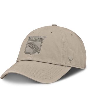 Fanatics New York Rangers Authentic Pro Road Adjustable Hat - Gray