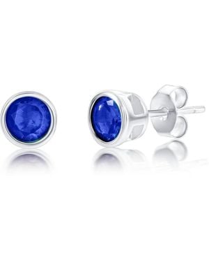 Simona Sterling Silver - Blue