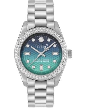 Philipp Plein Queen Stainless Steel Bracelet Watch - Gray