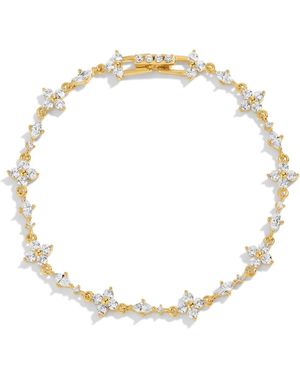 Girls Crew Crystal Endless Midnight Sparkle Bracelet - Metallic