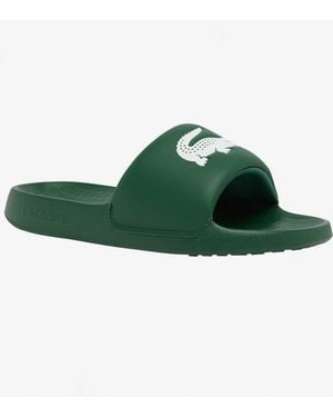 Lacoste Serve 1.0 Slip-on Slides - Green