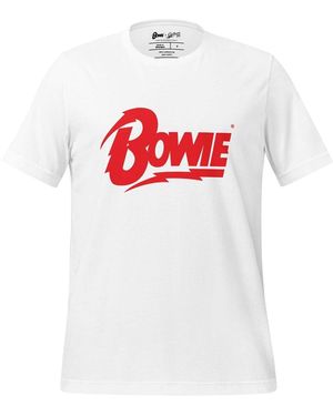 Section 119 And David Bowie Logo T-shirt - White