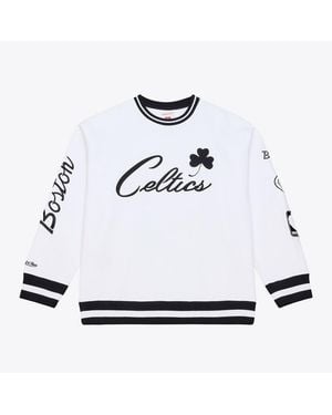 Mitchell & Ness Boston Celtics Arctic Fleece Sweatshirt - White
