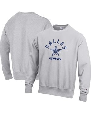 Champion Dallas Cowboys Reverse Weave Fleece Sweatshirt - Gray