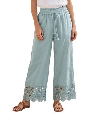 CUPSHE Mint To Roam Pants - Blue