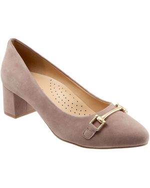 Trotters Kenzie Pump - Brown
