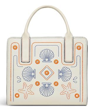 Radley Sandhurst Lane Shisha Embroidery Small Grab Crossbody - White