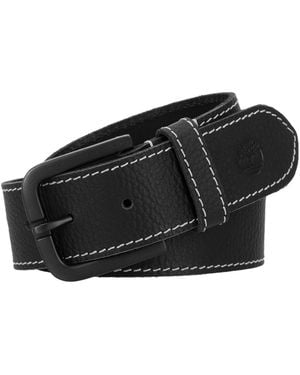 Timberland 40mm Oily Milled Belt - Black