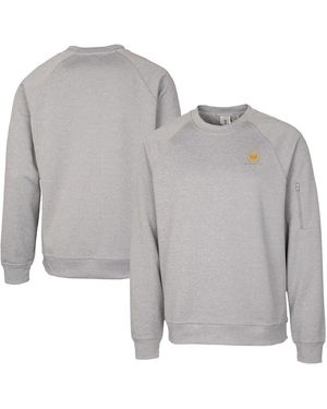 Cutter & Buck Presidents Cup Lift Performance Crewneck Pullover Sweatshirt - Gray