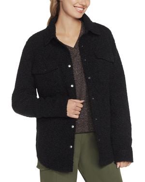 Skechers Gowalk Sherpa Shacket - Black