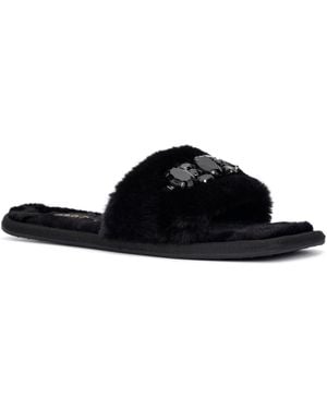 TORGEIS Isabella Slides - Black