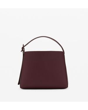 Mango Buckle Mini Shopper Bag - Purple