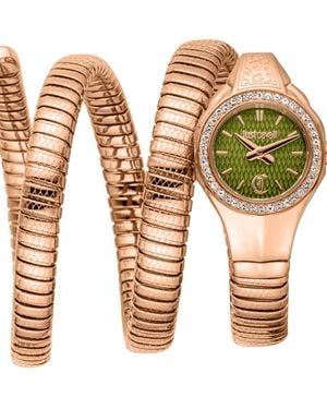 Just Cavalli Stainless Steel Bracelet Watch - Multicolor